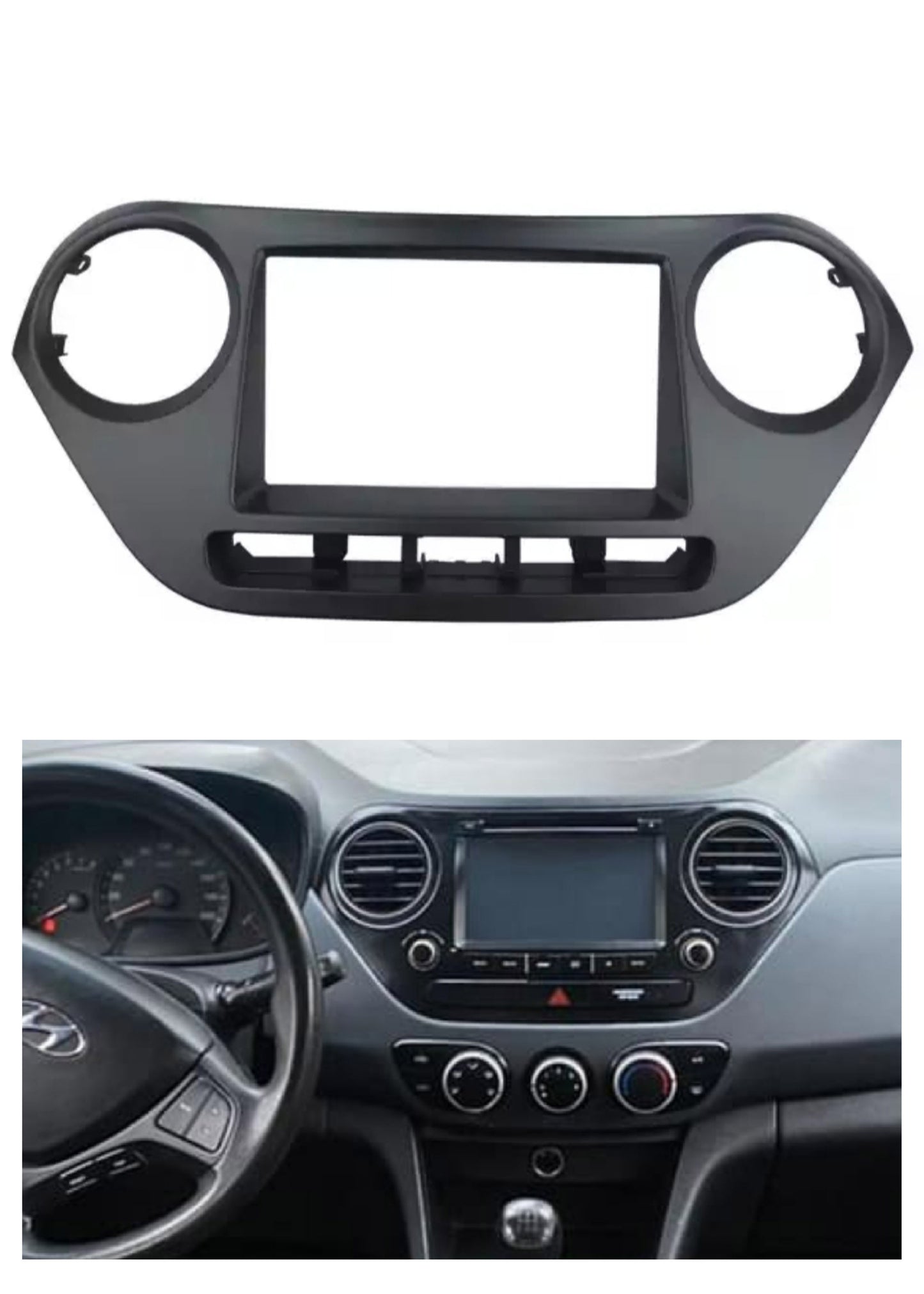 Bisel Adaptador Radio 7 Pulgadas Compatible Modelo Hyundai I10