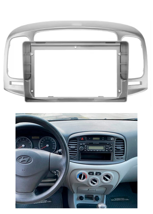 Bisel Adaptador Radio 9 Pulgadas Compatible Hyundai Accent año 2009/2012