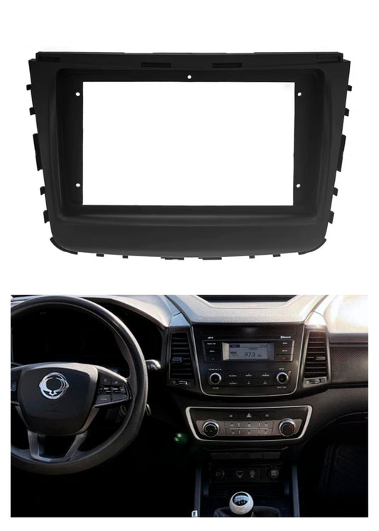 Bisel Adaptador Radio 9 Pulgadas Compatible Ssangyong Musso