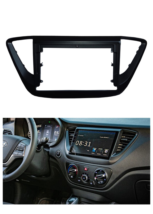 Bisel Adaptador Radio 9 Pulgadas Compatible Hyundai Accent año 2018
