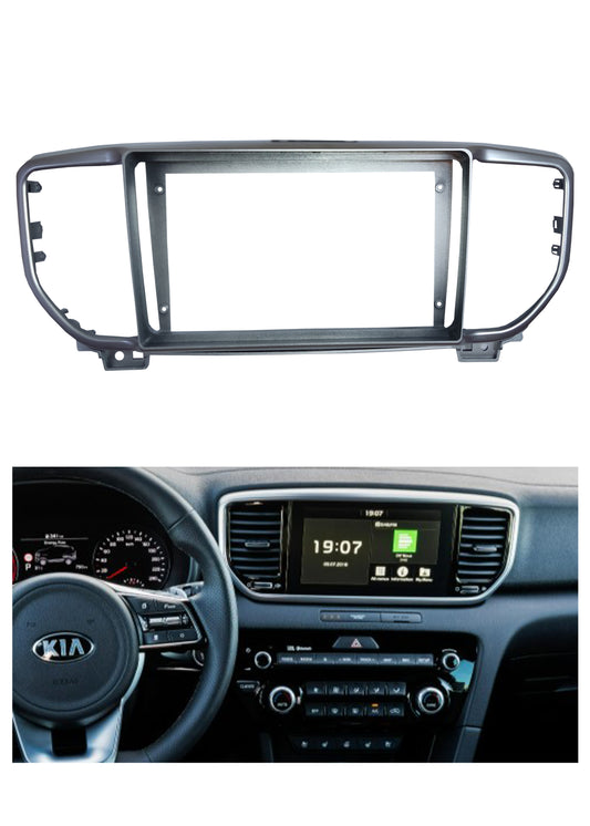 Bisel Adaptador Radio 9 Pulgadas Compatible Kia Sportage año 2018/up