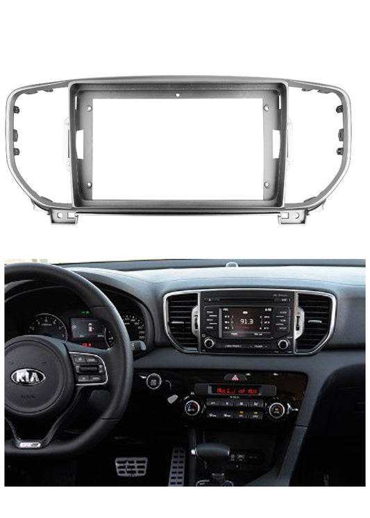 Bisel Adaptador Radio 9 Pulgadas Compatible Kia Sportage año 2015/2018