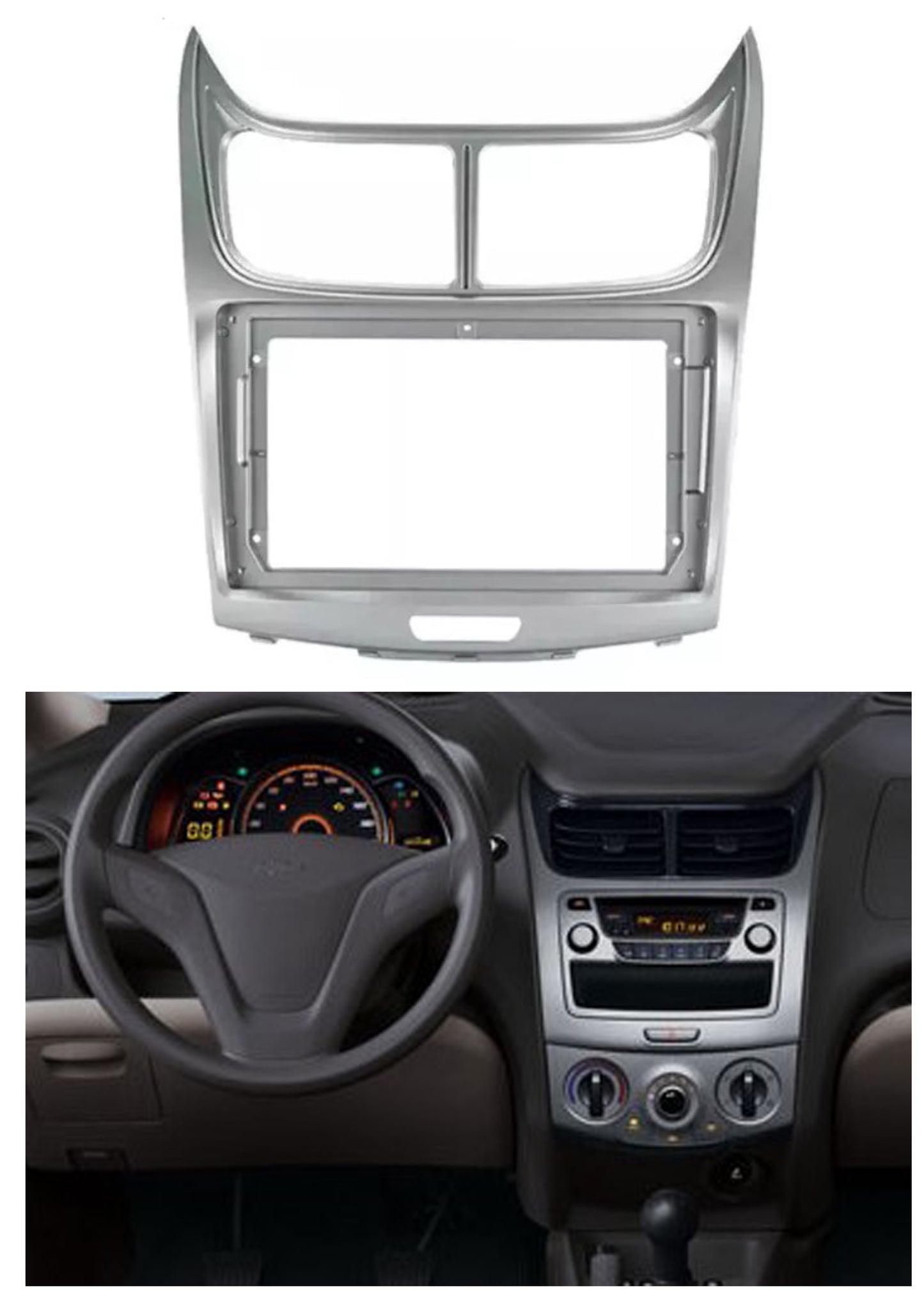 Bisel Adaptador Radio 9 Pulgadas Compatible Chevrolet Sail Classic