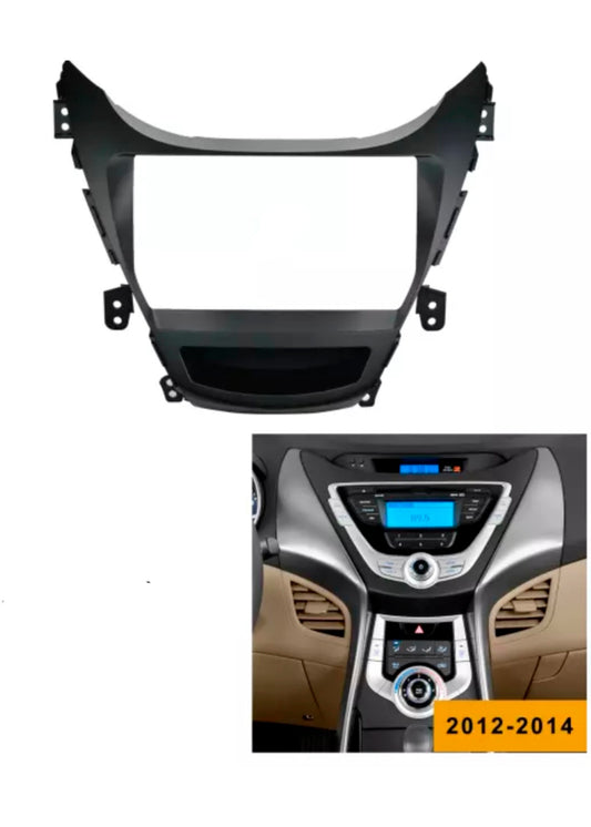 Bisel Adaptador Radio 9 Pulgadas Compatible Hyundai Elantra año 2012/2014