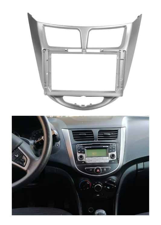 Bisel Adaptador Radio 9 Pulgadas Compatible Hyundai Accent Rb