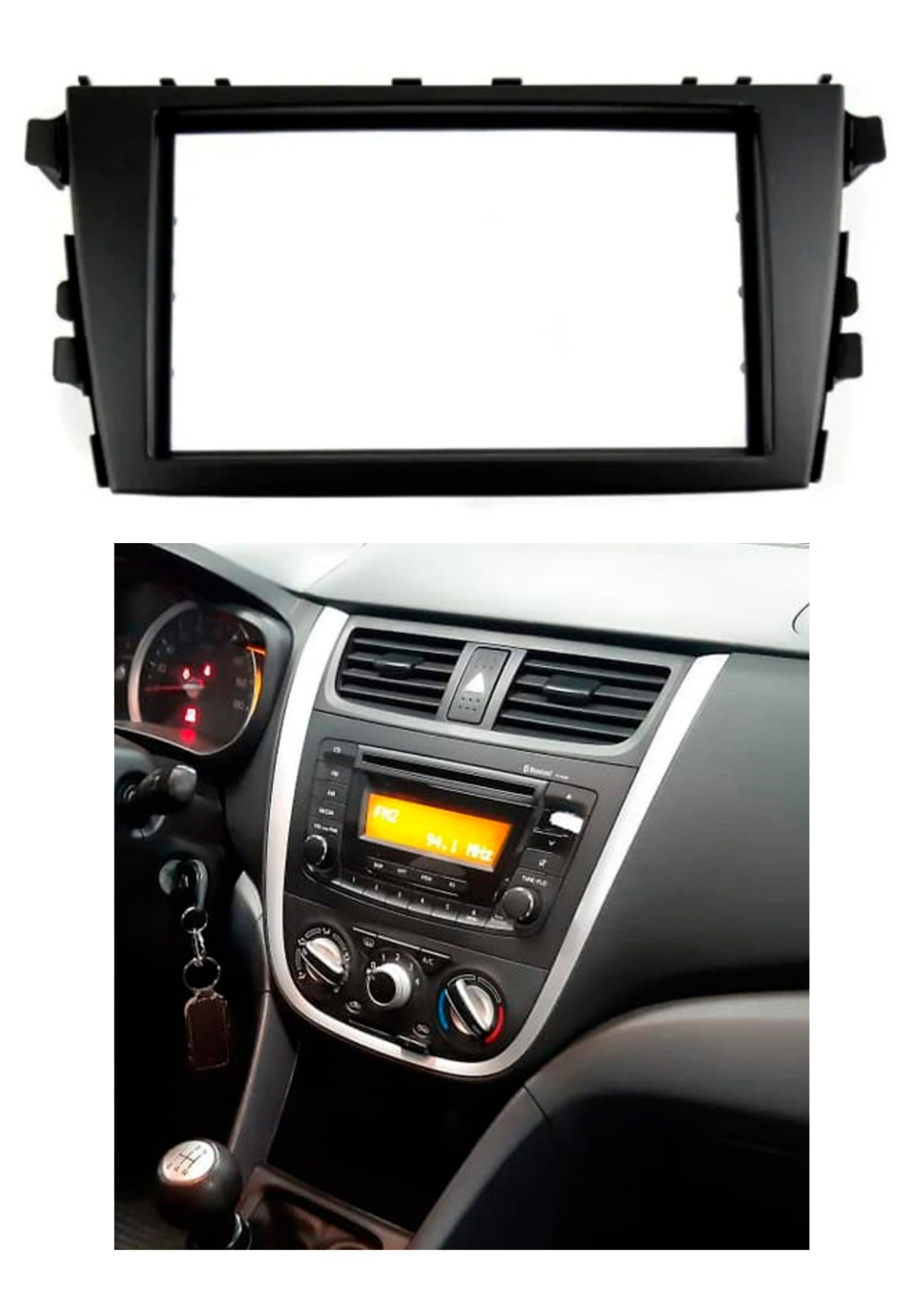 Bisel Adaptador Radio 7 Pulgadas Compatible Suzuki Celerio año 2015