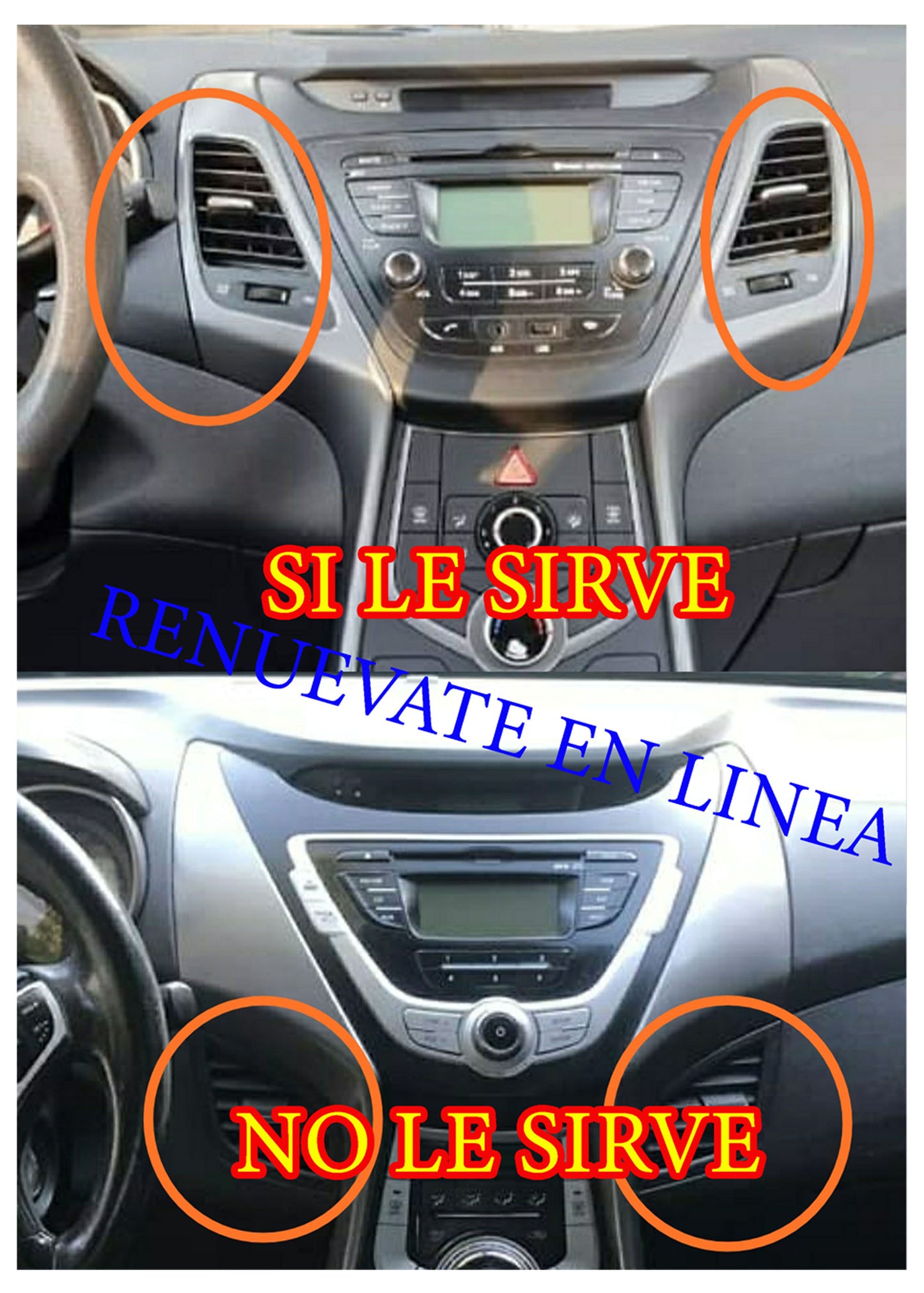 Bisel Adaptador Radio 9 Pulgadas Compatible Hyundai Elantra año 2014 (UP)
