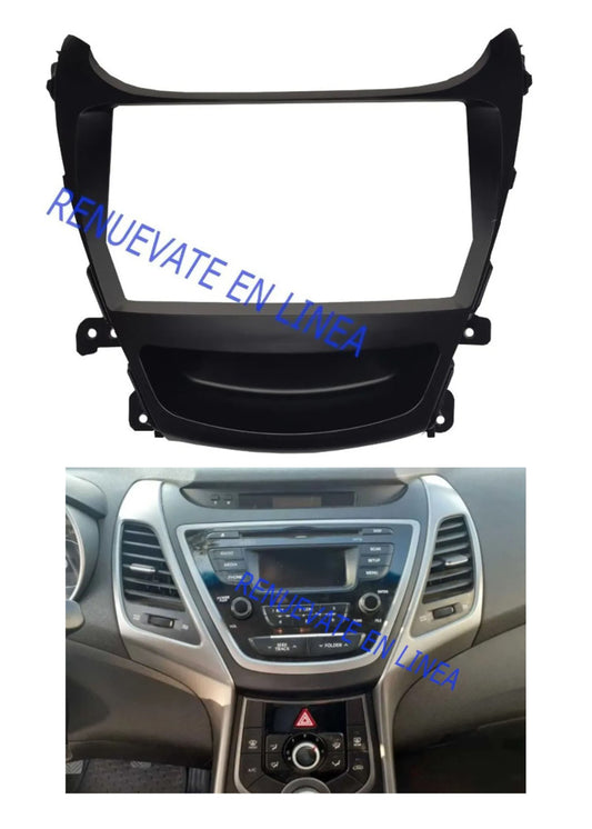 Bisel Adaptador Radio 9 Pulgadas Compatible Hyundai Elantra año 2014 (UP)