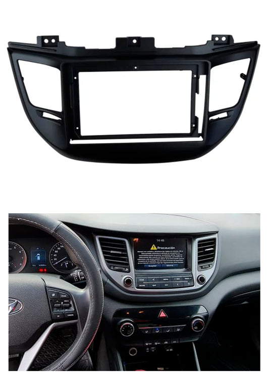 Bisel Adaptador Radio 9 Pulgadas Compatible Hyundai Tucson año 2015