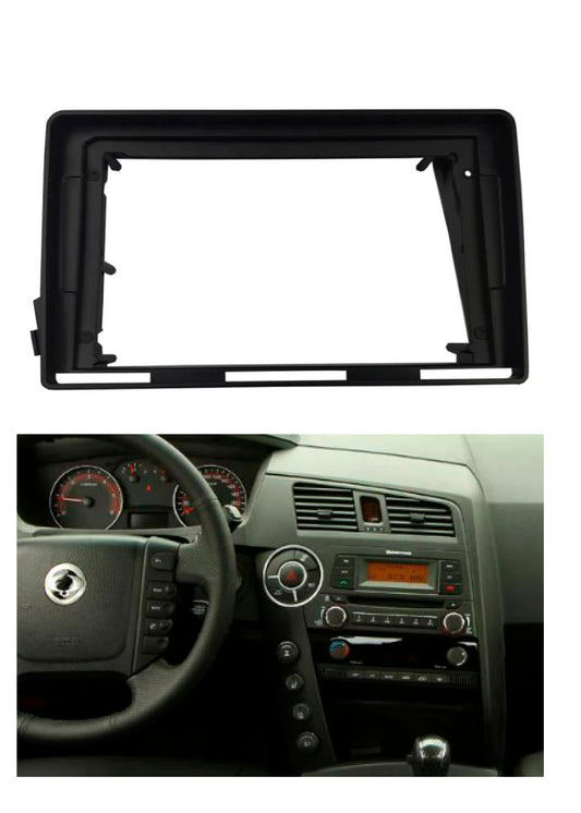 Bisel Adaptador Radio 9 Pulgadas Compatible Ssangyong Actyon