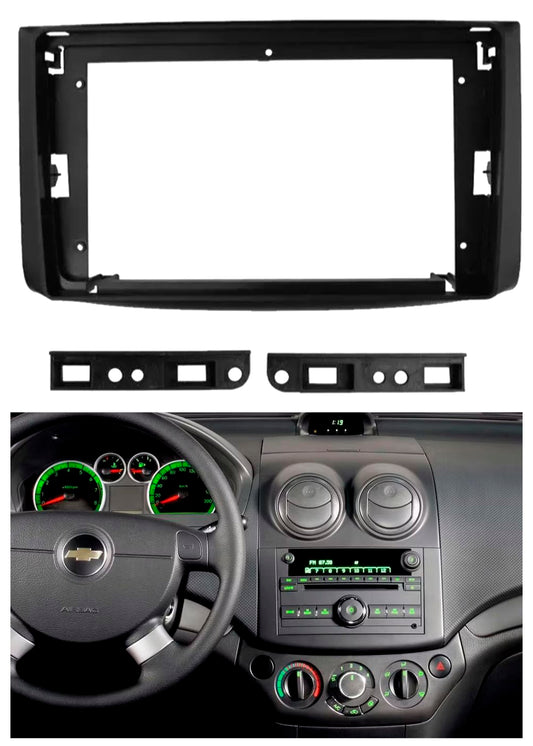 Bisel Adaptador Radio 9 Pulgadas Compatible Chevrolet Aveo