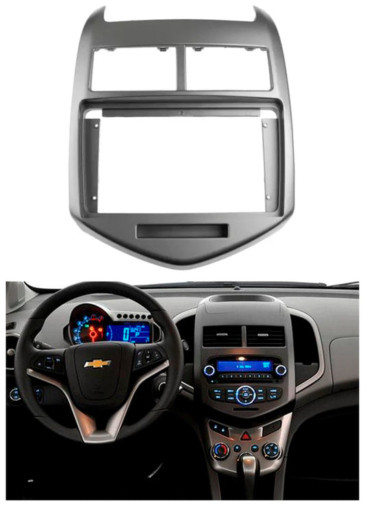 Bisel Adaptador Radio 9 Pulgadas Compatible Chevrolet Sonic