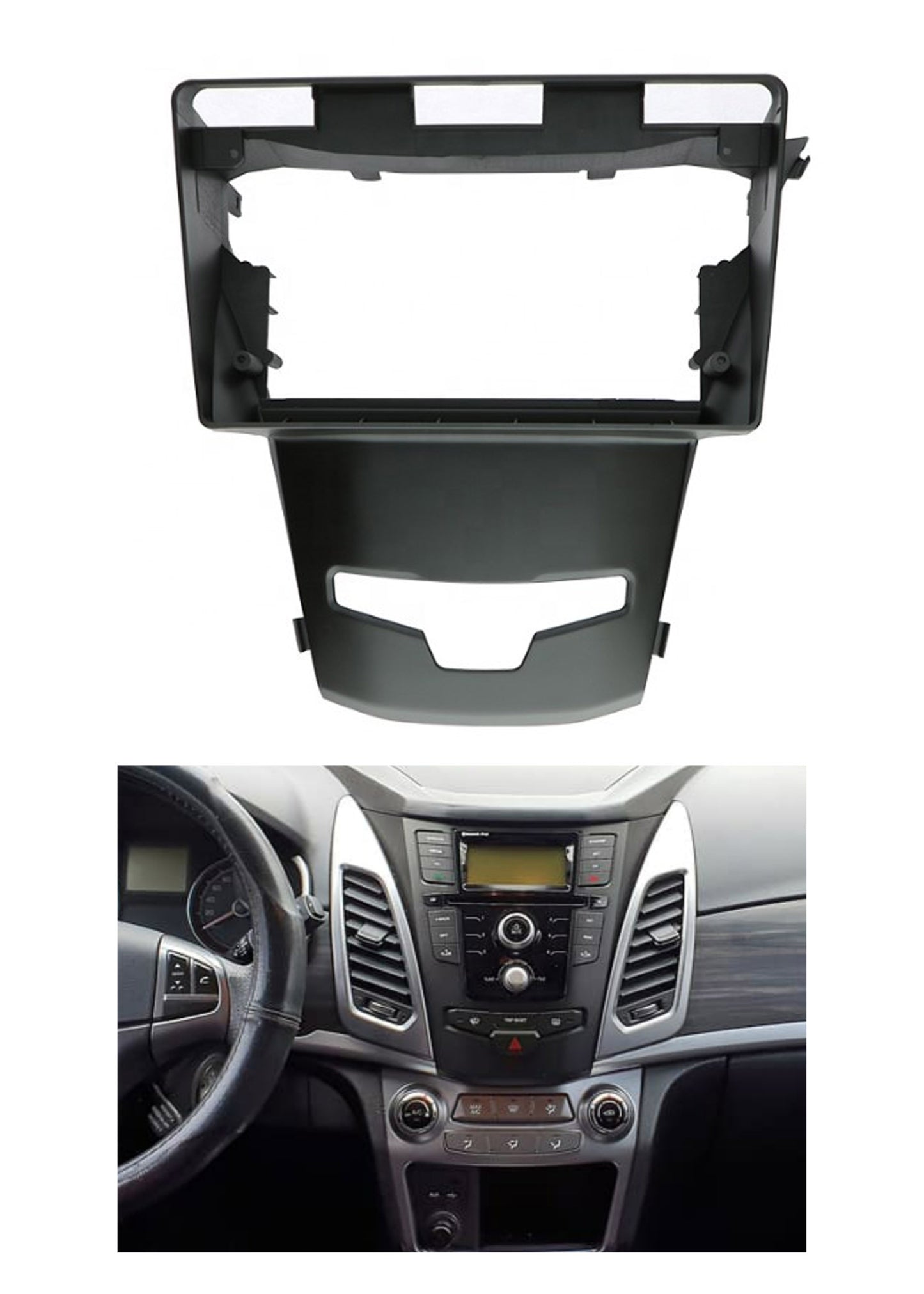Bisel Adaptador Radio 9 Pulgadas Compatible Ssangyong Korando