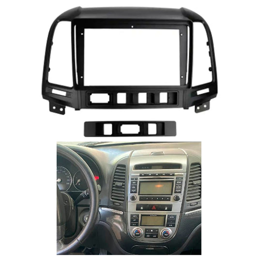 Bisel Adaptador Radio 9 Pulgadas Compatible Hyundai Santa Fe año 2008