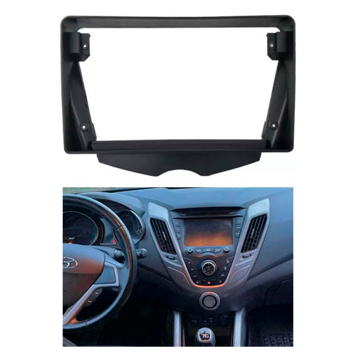 Bisel Adaptador Radio 9 Pulgadas Compatible Hyundai Veloster